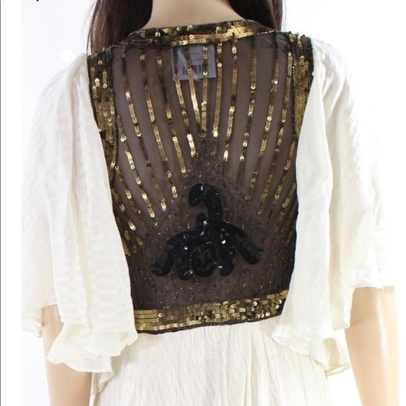Free People Moonglow Embellished Mini Dress - Picture 5 of 7